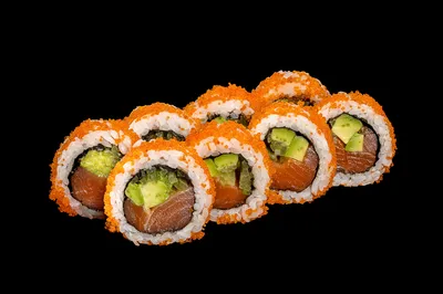 Калифорния с лососем