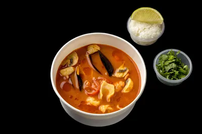 Суп Том ЯМ с морепродуктами