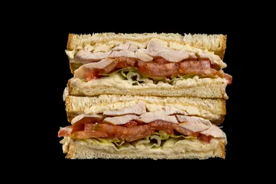 Сэндвич с копченной курочкой