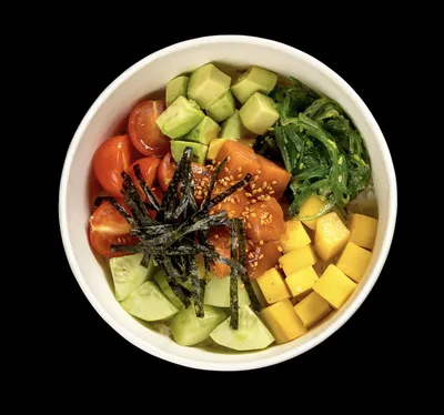 Поке с лососем