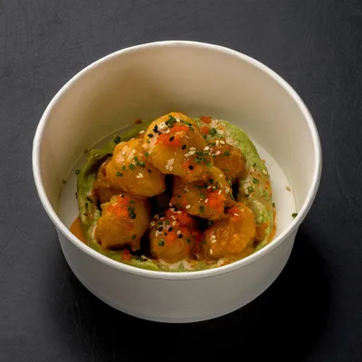 Пончики с креветками